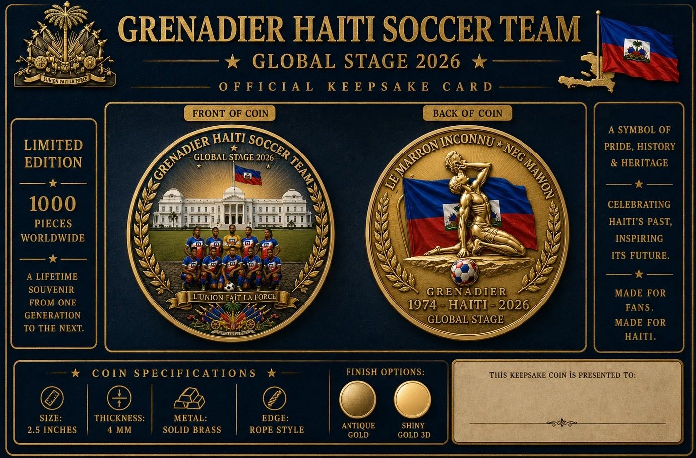 Keepsake card presentation